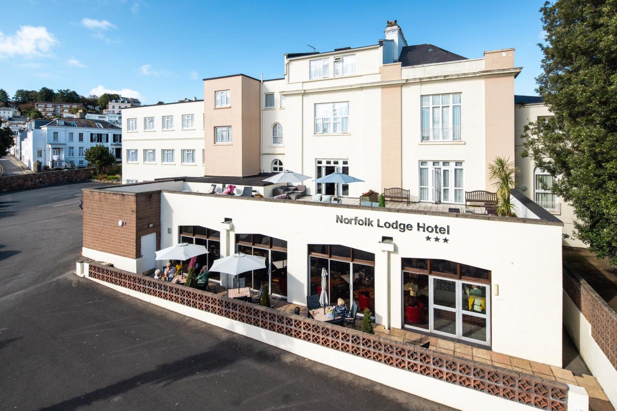 The Norfolk Lodge Hotel Saint Helier Jersey Exterior foto