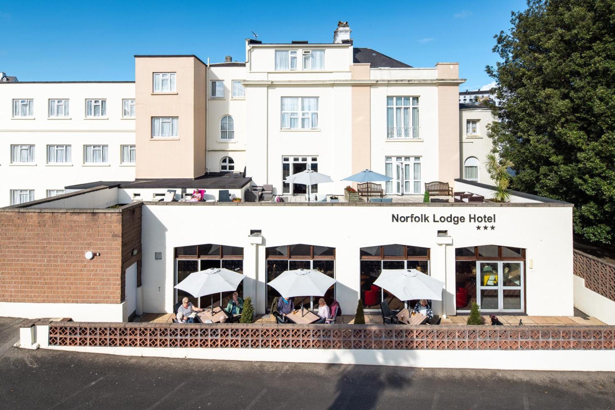 The Norfolk Lodge Hotel Saint Helier Jersey Exterior foto